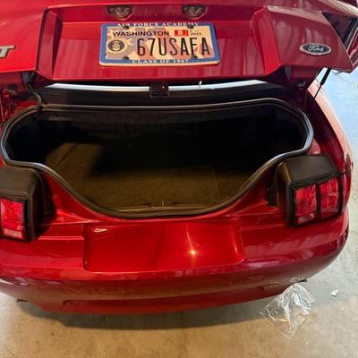 2004 Red Ford Mustang Convertible Anniversary Edition - 89k miles