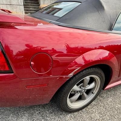 2004 Red Ford Mustang Convertible Anniversary Edition - 89k miles