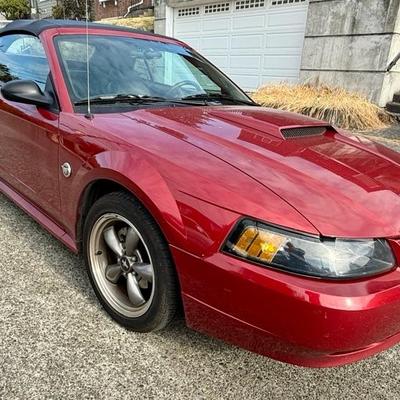 2004 Red Ford Mustang Convertible Anniversary Edition - 89k miles