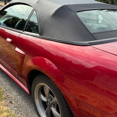 2004 Red Ford Mustang Convertible Anniversary Edition - 89k miles