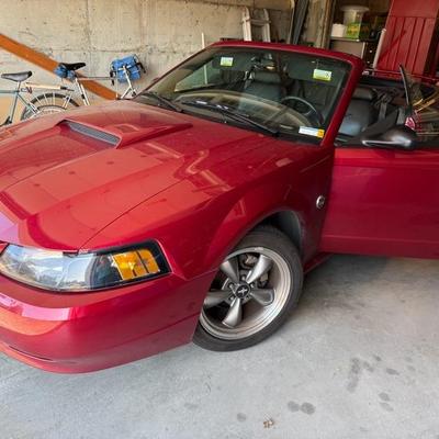 2004 Red Ford Mustang Convertible Anniversary Edition - 89k miles