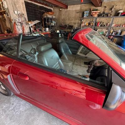 2004 Red Ford Mustang Convertible Anniversary Edition - 89k miles