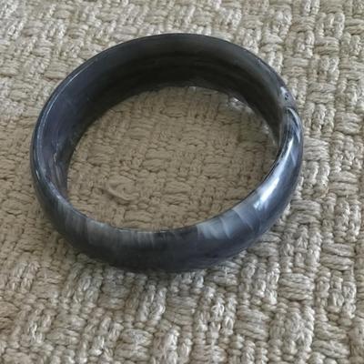 Grey cuff bangle