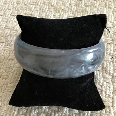 Grey cuff bangle