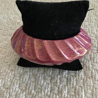 Purple cuff bangle