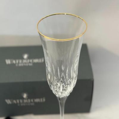 Waterford - Lismore Essence Gold Champagne Flute