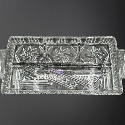 Ofnah Crystal Relish Appetizer Dish