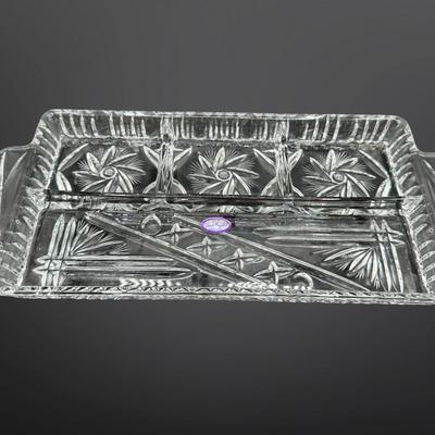 Ofnah Crystal Relish Appetizer Dish