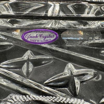 Ofnah Crystal Relish Appetizer Dish