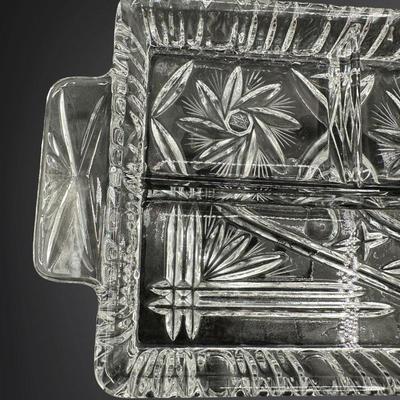 Ofnah Crystal Relish Appetizer Dish