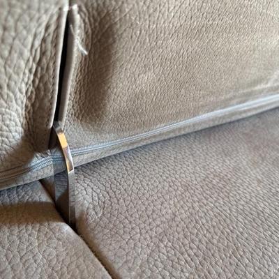 High End Gamma Leather Sectional Sofa