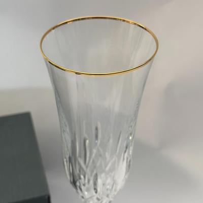 Waterford Crystal - Lismore Essence Gold Champagne Flute