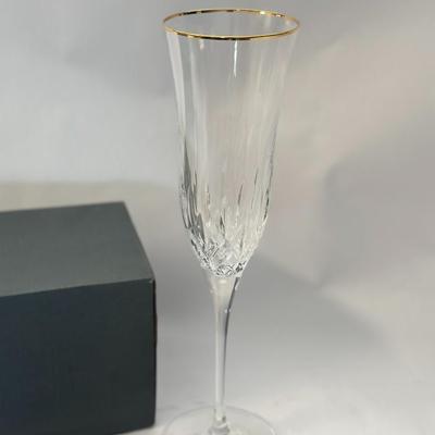 Waterford Crystal - Lismore Essence Gold Champagne Flute