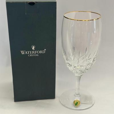Waterford Crystal - Lismore Essence Gold Iced Beverage Glass