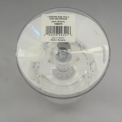 Waterford Crystal - Lismore Essence Gold Iced Beverage Glass