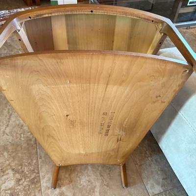 Lane Mid Century Curved Style End Table