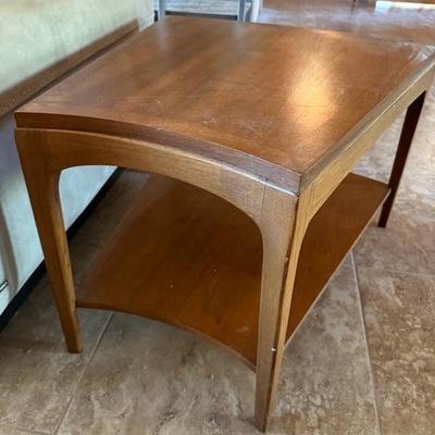 Lane Mid Century Curved Style End Table