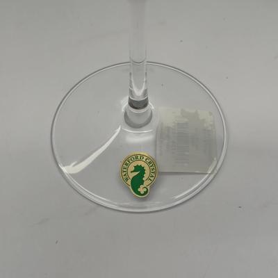 Waterford Crystal - Lismore Essence Gold Rimmed White Wine Glass
