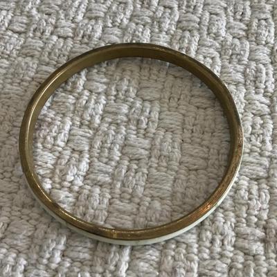 Shell inlay bracelet