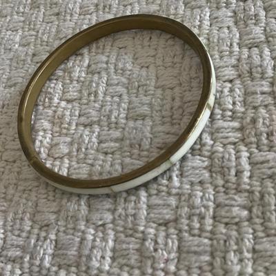 Shell inlay bracelet