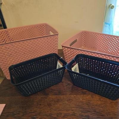 Plastic baskets