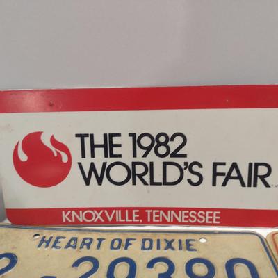Collection of License Plates- Assorted States and Ages
