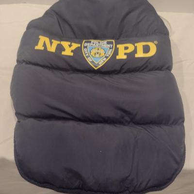 NYPD Puffy Dog Coat- Size 2XL- Still has Tag