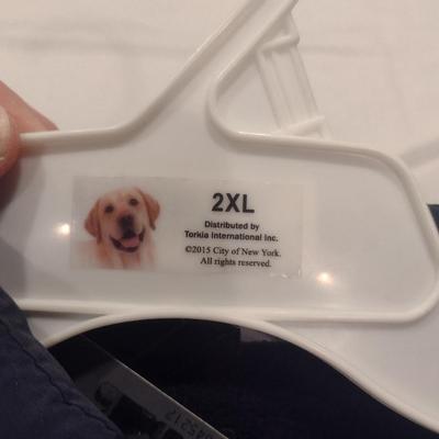 NYPD Puffy Dog Coat- Size 2XL- Still has Tag