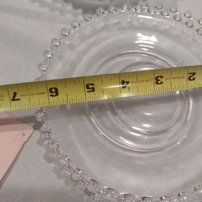 Collection of Imperial Candlewick Plates- Approx 30 Pieces- Assorted Sizes