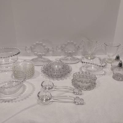 Assorted Imperial Candlewick Serve/Table Ware