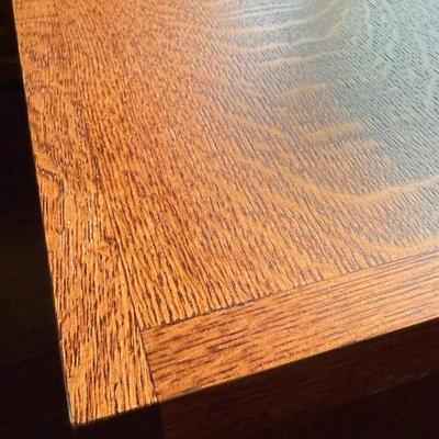 2 Mission Oak Dressers & Mission Oak Coffee Table