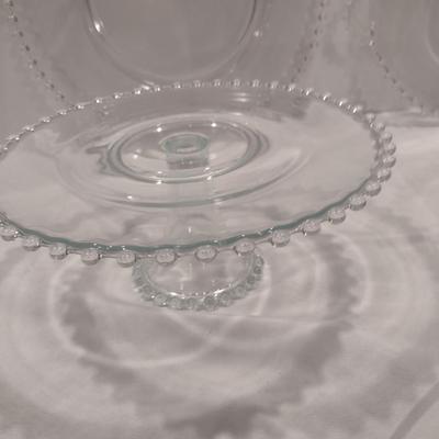 Imperial Candlewick Serve Ware- Platters, Bowl, and Cake Pedestal