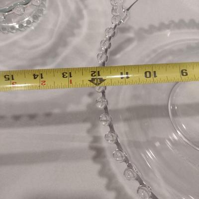 Imperial Candlewick Serve Ware- Platters, Bowl, and Cake Pedestal