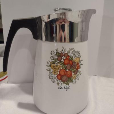 Corningware 'Spice of Life' 6 Cup Coffee Pot