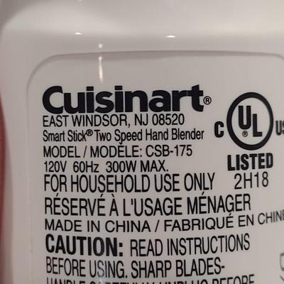 Cuisinart Stick/Immersion Blender with Cup- Model CSB-175