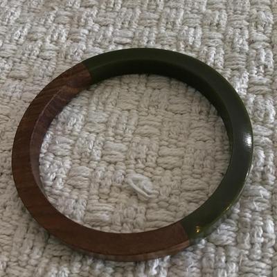 Two toned bangles bracelet