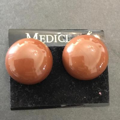 Vintage, genuine, Lucite earrings