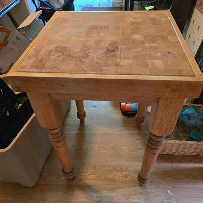 Butchet block table