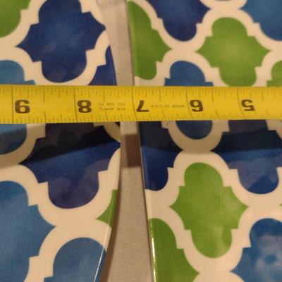 Collection of Melamine Serving Plates/Platters