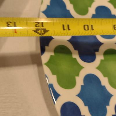 Collection of Melamine Serving Plates/Platters