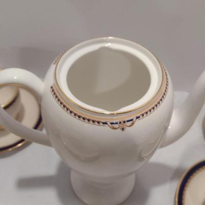 Collection of Fine Porceline Dinnerware- Lenox Dishes and Wedgwood Coffee Pot