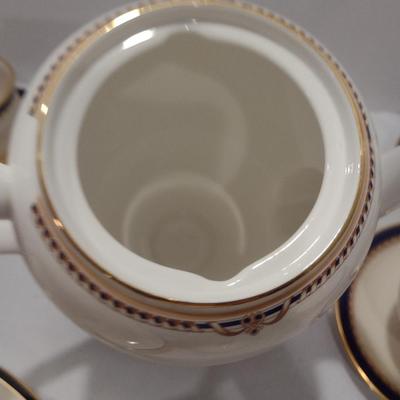 Collection of Fine Porceline Dinnerware- Lenox Dishes and Wedgwood Coffee Pot