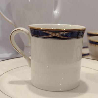 Collection of Fine Porceline Dinnerware- Lenox Dishes and Wedgwood Coffee Pot