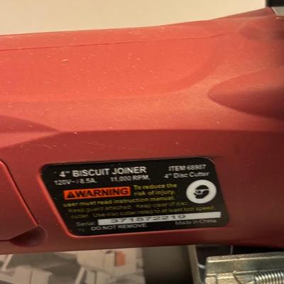 New in Box 4” Biscuit Plate Joiner