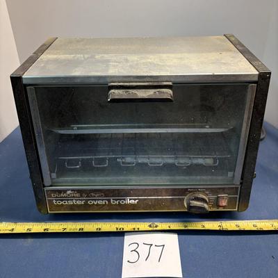 Dumore Toaster Oven Broiler