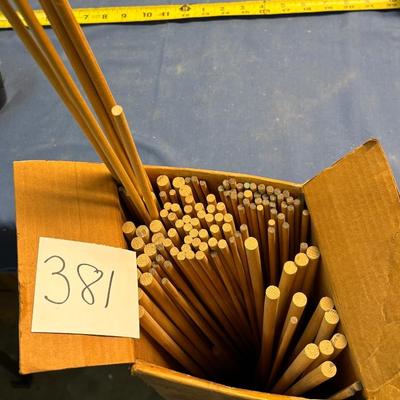 Box of Dowel Rods