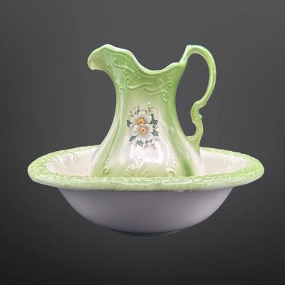 Ironstone USA Pitcher & Basin