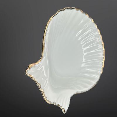 Andrea by Sadek Porcelain Shell Dish
