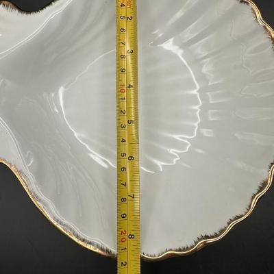 Andrea by Sadek Porcelain Shell Dish