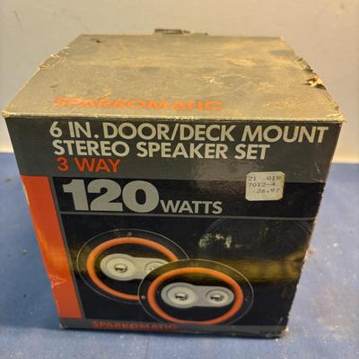 New 6” Stereo Speaker Set